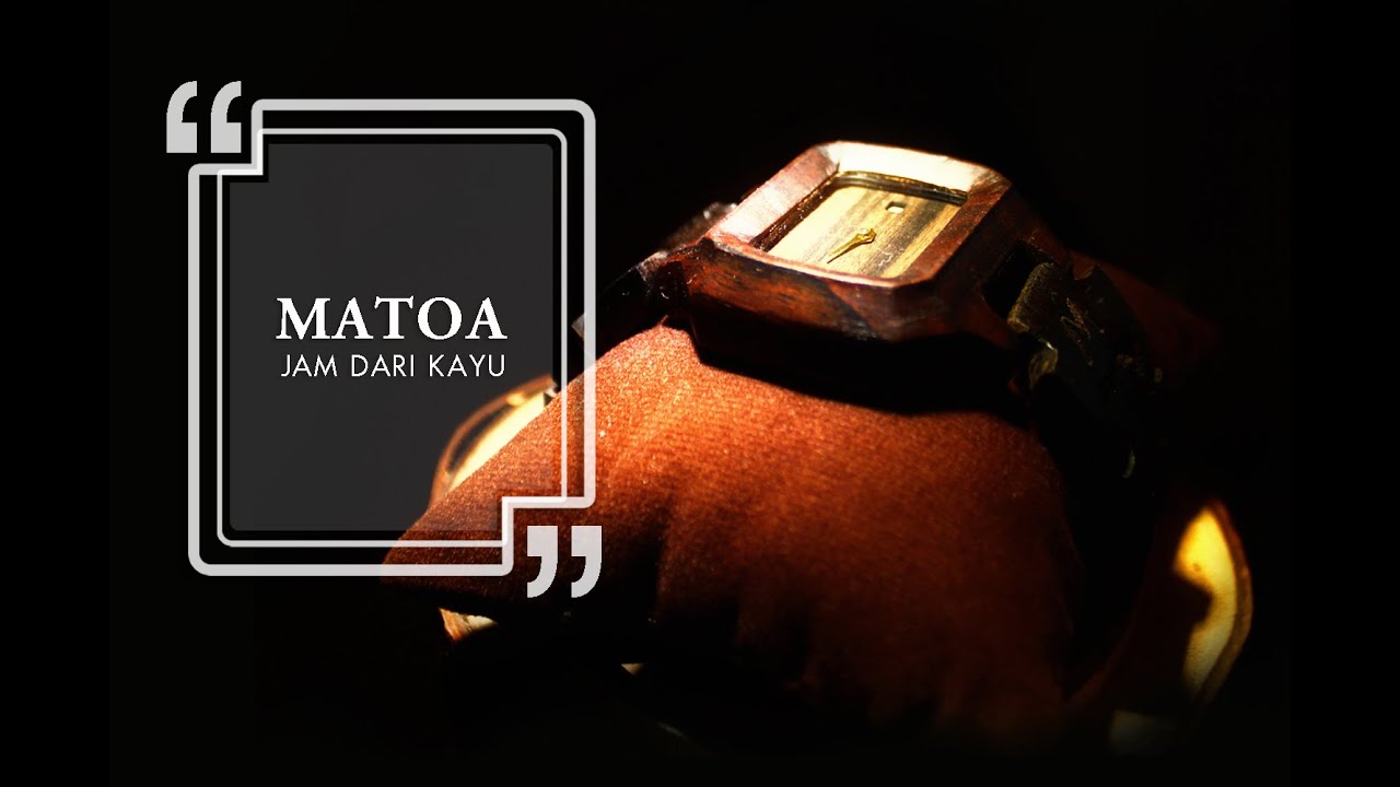 UNIKNYA MATOA  JAM  TANGAN YANG TERBUAT DARI KAYU  YouTube