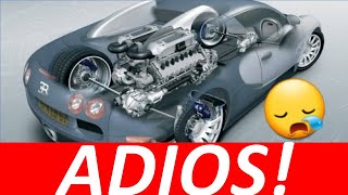 Adiós al mejor motor de combustible | Bugatti 16.4 W16