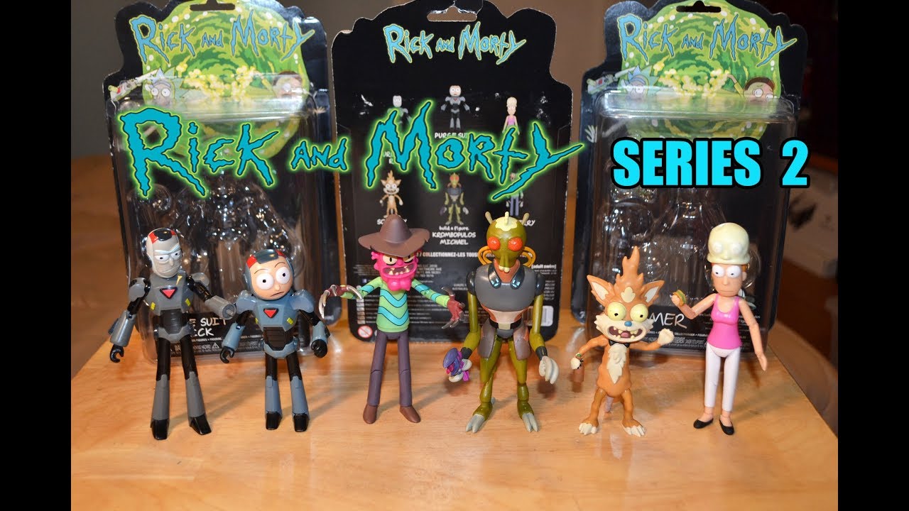 rick and morty action figures set