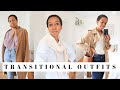 SPRING TRANSITIONAL OUTFITS | 4 Minimal Winter to Spring Outfit Ideas | Jessica Harumi