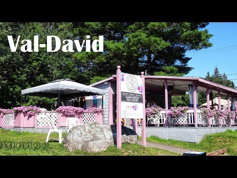 Val-David Village in the Laurentian Mountains - ROAD TRIP AND PLACES TO SEE IN QUEBEC