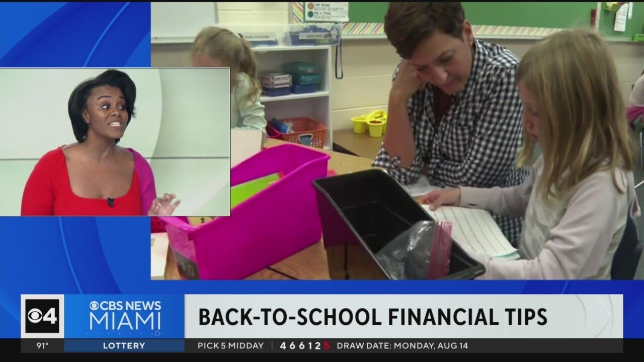 How to save money as children return to school - YouTube