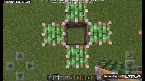 ✔Minecraft Bedrock/PE,Java:How to make an ore trap
