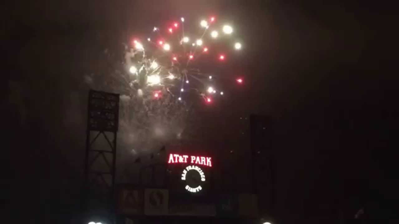 sf-giants-fireworks-at-at-t-park-july-2-2014-youtube
