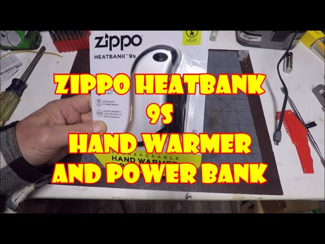 Zippo Heatbank 9s Rechargeable Hand Warmer - Testing The Zippo Heatbank Official Video