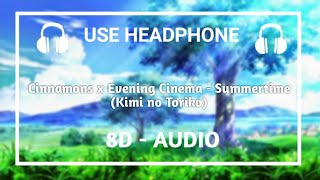 Kimi No Toriko - (8D Audio 🎧   Lyrics)