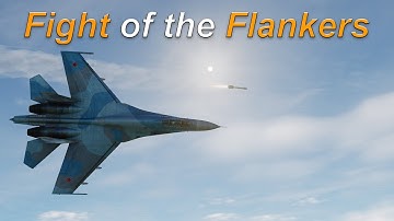 Su-27 Flanker vs Chinese J-11 Flanker | DOGFIGHT | Digital Combat Simulator | DCS |