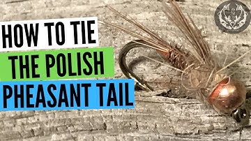 How To Tie The POLISH Pheasant Tail Nymph - Beginner Fly Tying