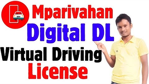 Virtual DL create | mparivahan Virtual Driving license create 2025