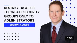 Restrict Access to Create Security Groups Only to Administrators