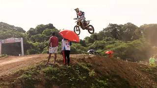 Manny Mora le gana segunda manga a Trefierro - Motocross Dominicano