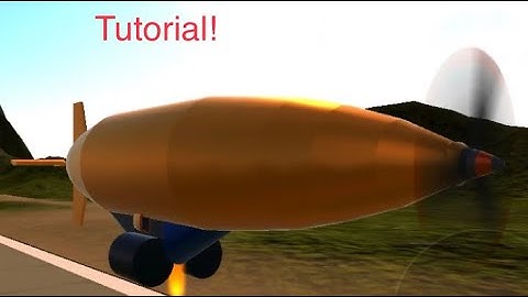 How to build a blimp! (SimplePlanes)