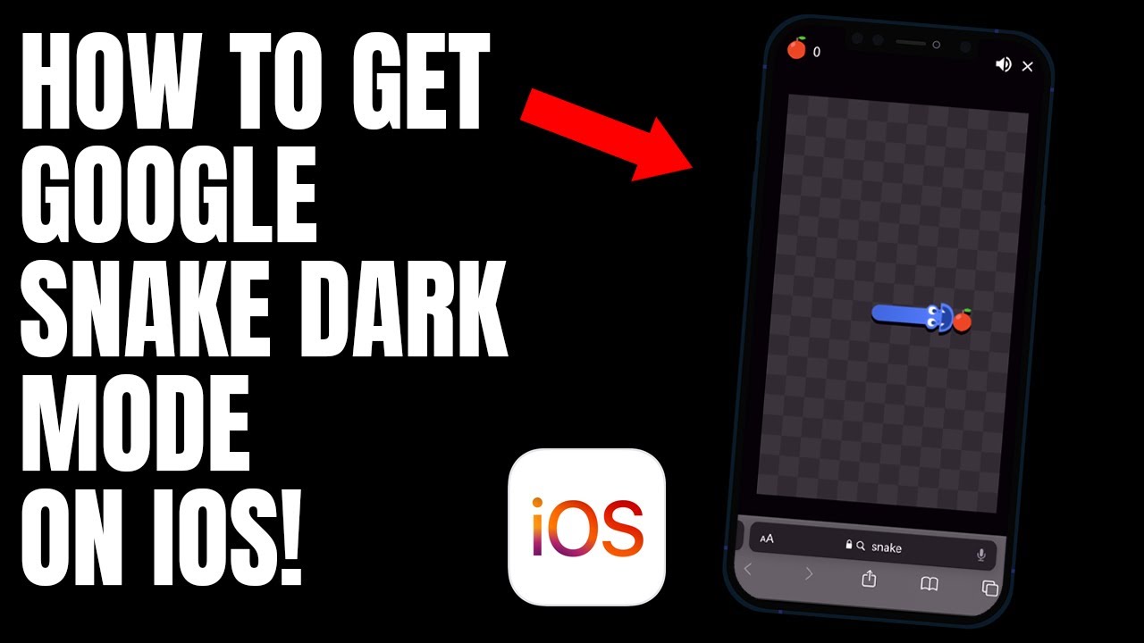 How to Enable Google Snake Game Dark Mode