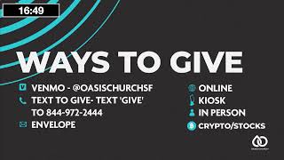 Oasis Church Online | 9AM Service LIVE |