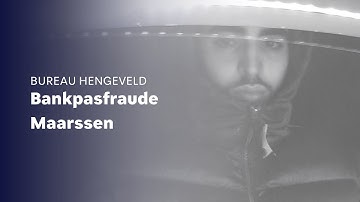 Bankpasfraude - Maarssen