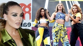 perrie edwards rushed to the hospital little mix continues performance without her