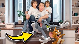 видео: ҮЙГЕ ТОМ И ДЖЕРРИ КІРІП КЕТТІІ😱😱 АМИНА МЕН АНИСА В ШОКЕЕ😂😍  картинка: ҮЙГЕ ТОМ И ДЖЕРРИ КІРІП КЕТТІІ😱😱 АМИНА МЕН АНИСА В ШОКЕЕ😂😍