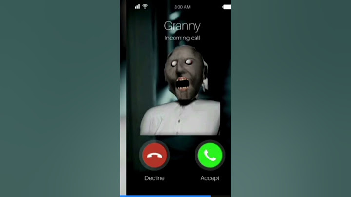 GRANNY CALL SCARY 👹😨 #game #granny