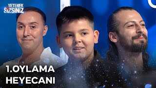 1. Oylama Heyecanı Yarı Finale Kimler Çıktı? Yetenek Sizsiniz 10. Resimi