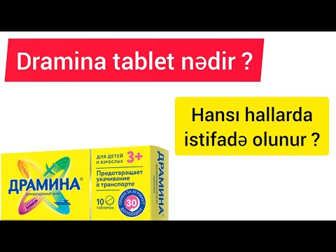 Video: Hamilə olarkən dramamin qəbul etmək təhlükəsizdirmi?