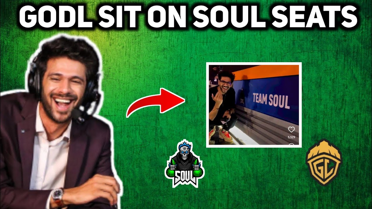 GodL Players Sit on Soul seats in Lan Event | GodL X Soul in Nodwin Lan ...
