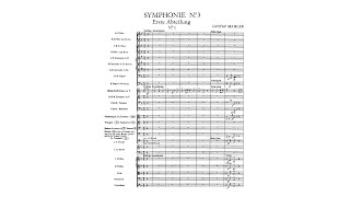 Mahler: Symphony No. 3 (with Score)