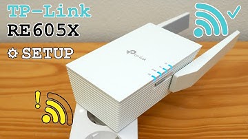 TP-Link RE605X Wi-Fi 6 extender dual band • Unboxing, installation, configuration and test