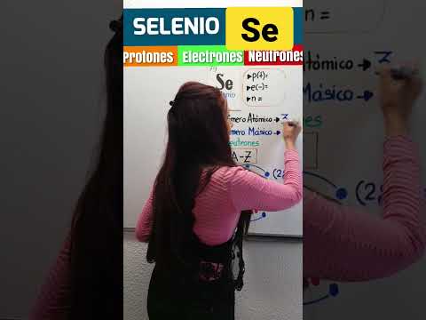 Video: ¿Es el selenio un átomo neutro?