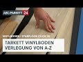 Tarkett vinyl starfloor click 30 richtig verlegen