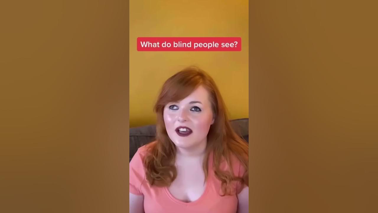 How Do Blind People See The World? Is It Just Black? #Shorts