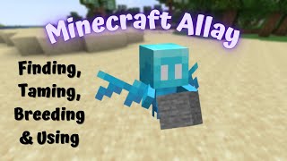 Minecraft Allay
Minecraft Allay. Everything you need to know about the Minecraft Allay in Minecraft 1.19. Straight to the point. Finding them, Taming them, Breeding them and ways to work with your new friend. I hope you find this how to Minecraft tutorial helpful in your Minecraft worlds and if you did, click that like button and dont forget to subscribe! Subscribing to my channel costs you nothing but makes it easier to find me again for all my Minecraft Tutorials, lets Plays and How to videos. Thank you very much for watching ^^*
Most of my music comes from:
1. Harris Heller: https://www.youtube.com/user/harrisheller
2. Malcolm Horne: https://www.musicman1017.com/
3. Tokyo Music Walker: https://www.youtube.com/channel/UC3lLfvhpPGtwd5qD25cMDcA
4. XimerTracks: https://www.youtube.com/c/XimerTracks
Twitter: https://twitter.com/vegasvic1965
Twitch: https://www.twitch.tv/vegasvic1965
AdultsCraft Network: https://adultscraft.com/
AdultsCraft Discord: https://discord.adultscraft.com/
Alpha Craft member: https://alphacraft.uk/members/
Alpha Craft Fans Discord: https://discord.com/invite/DNjueeg
Addstar (A Family Friendly Server): mc.addstar.com.au
Addstar: https://www.addstar.com.au/ Minecraft Allay