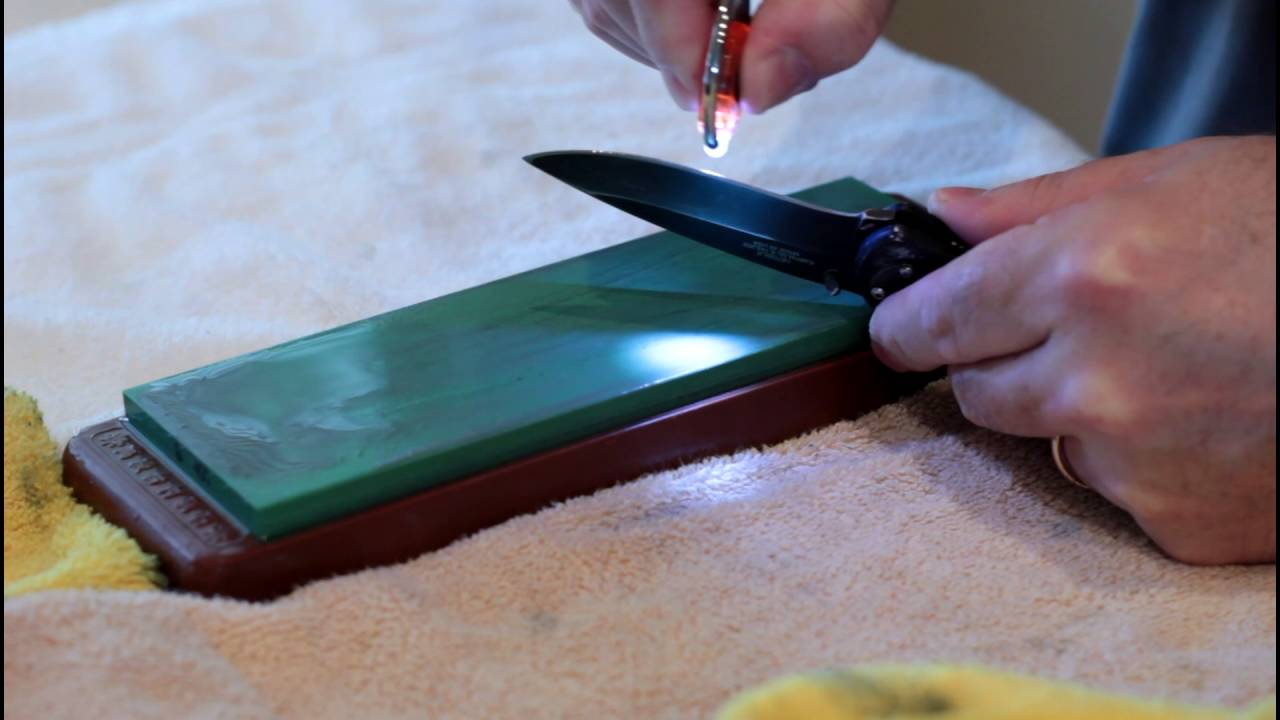 How To Sharpen a Folding Knife 