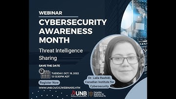 Threat Intelligence Sharing by Dr. Leila Rashidi