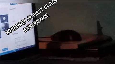 Whitehat jr online coding fist trial class experience. video