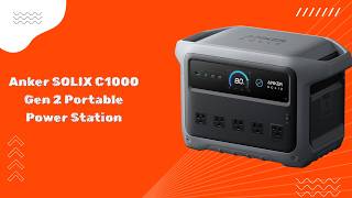 Can It Replace a Home Generator — Anker SOLIX C1000 Gen 2 Portable Power Station — Review