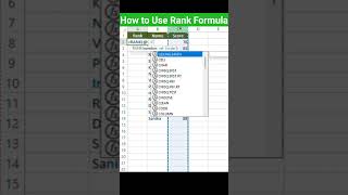 🔥 RANK Formula in Excel Explained [Step-by-Step] | Excel Tips &amp; Tricks 📊