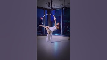Aerial hoop flow beginner