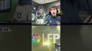 DAVO NOSTALGICO CON LA JORNADA RETRO DE LIGA#argentina #kick #davooxeneize #davo #realmadrid