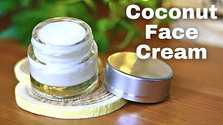 How To Make Anti Aging Coconut Cream At Home  Homemade Coconut Milk Face Serum For Wrinkles U0026 Scars