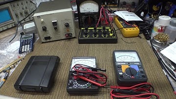 Analog Multimeters - Some Tips and Review of 3 Low-Cost Models