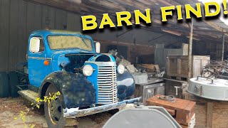 WILL IT START? 40'S BARN FIND CHEVY TRUCK! We Have No Idea What we’re doing!