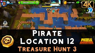 Pirate Location 12 | Treasure Hunt 3 | Puzzle Adventure