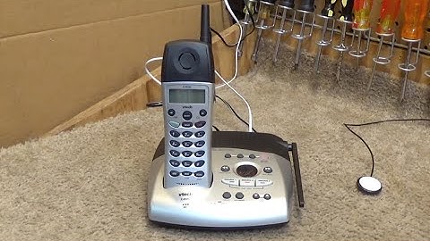 Vtech 2.4 GHz Analog Cordless Phone with Digital Answering System Model 2468 | Final Checkout