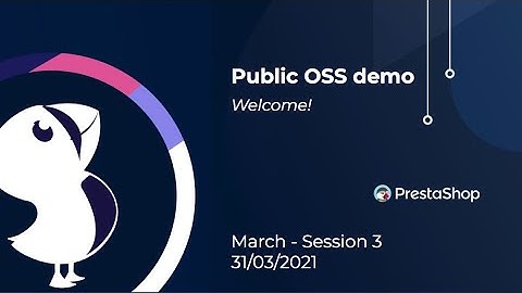 PrestaShop Project Public Demo #3