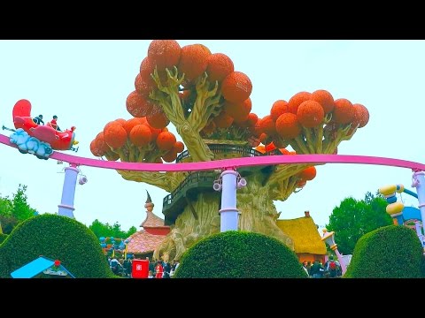 ДИСНЕЙЛЕНД в Италии лучшие аттракционы Европы ПУТЕШЕСТВИЯ GARDALAND