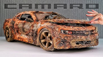 EPIC Transformation! Restoration Abandoned Chevrolet Camaro