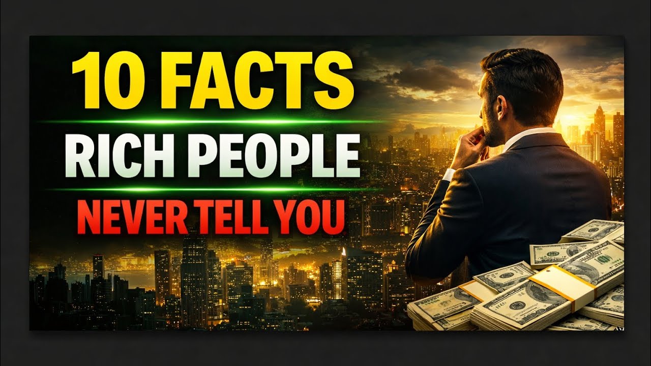 10 Facts Rich People Never Tell You These Money Facts YouTube