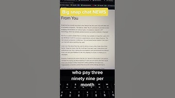 Snapchat Introduces My AI: A Chatbot That Learns From You Snapchat has recently launched a new featu