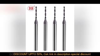 BB Micro Solid Carbide Drill Bit Precision Mini CNC Hole Making 0.15mm to 2.9mm Shank Diameter 3mm 1
