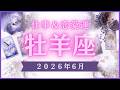 【牡羊座】おひつじ座🌈2026年6月💖の運勢✨✨✨仕事とお金・恋愛・パートナーシップ［未来視タロット占い］